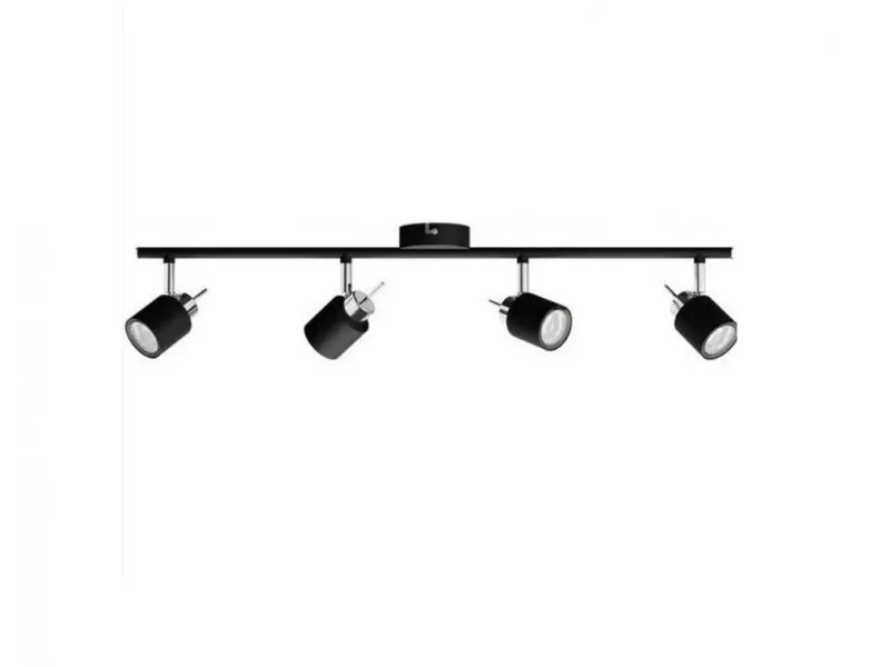 Meranti spot svetiljka crna 4X35W
