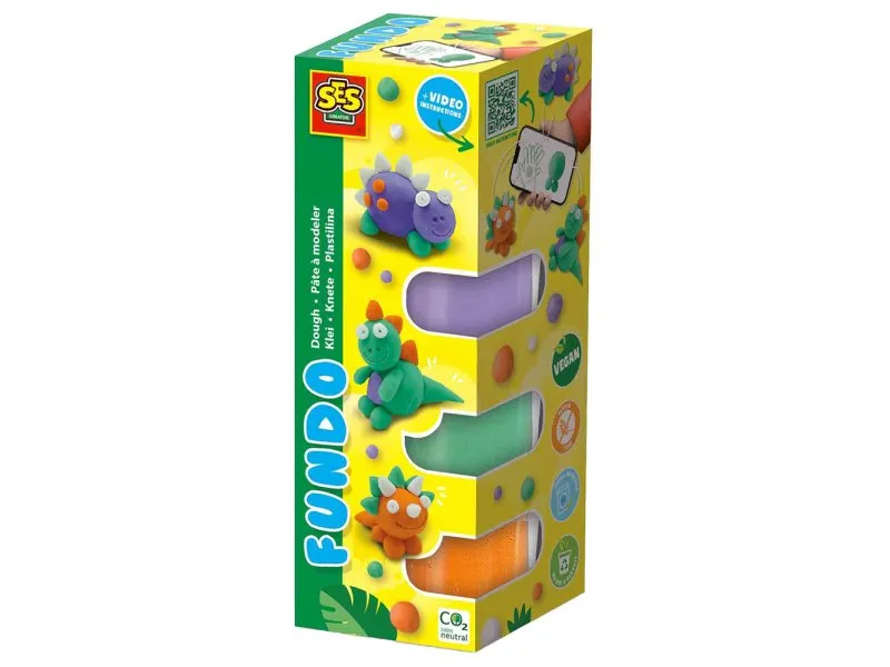 Plastelin set dino