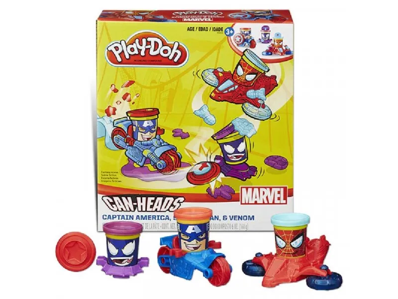 Marvel plastelin set 16656