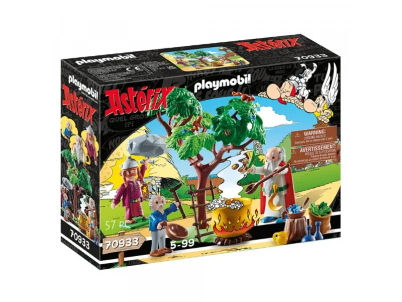 Asterix Getafix pravi magični napitak