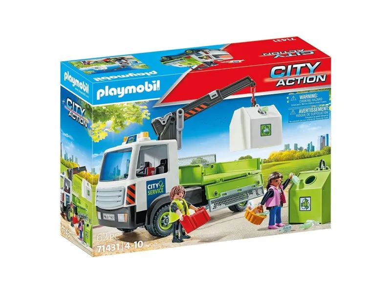 City action Kamion za reciklažu stakla