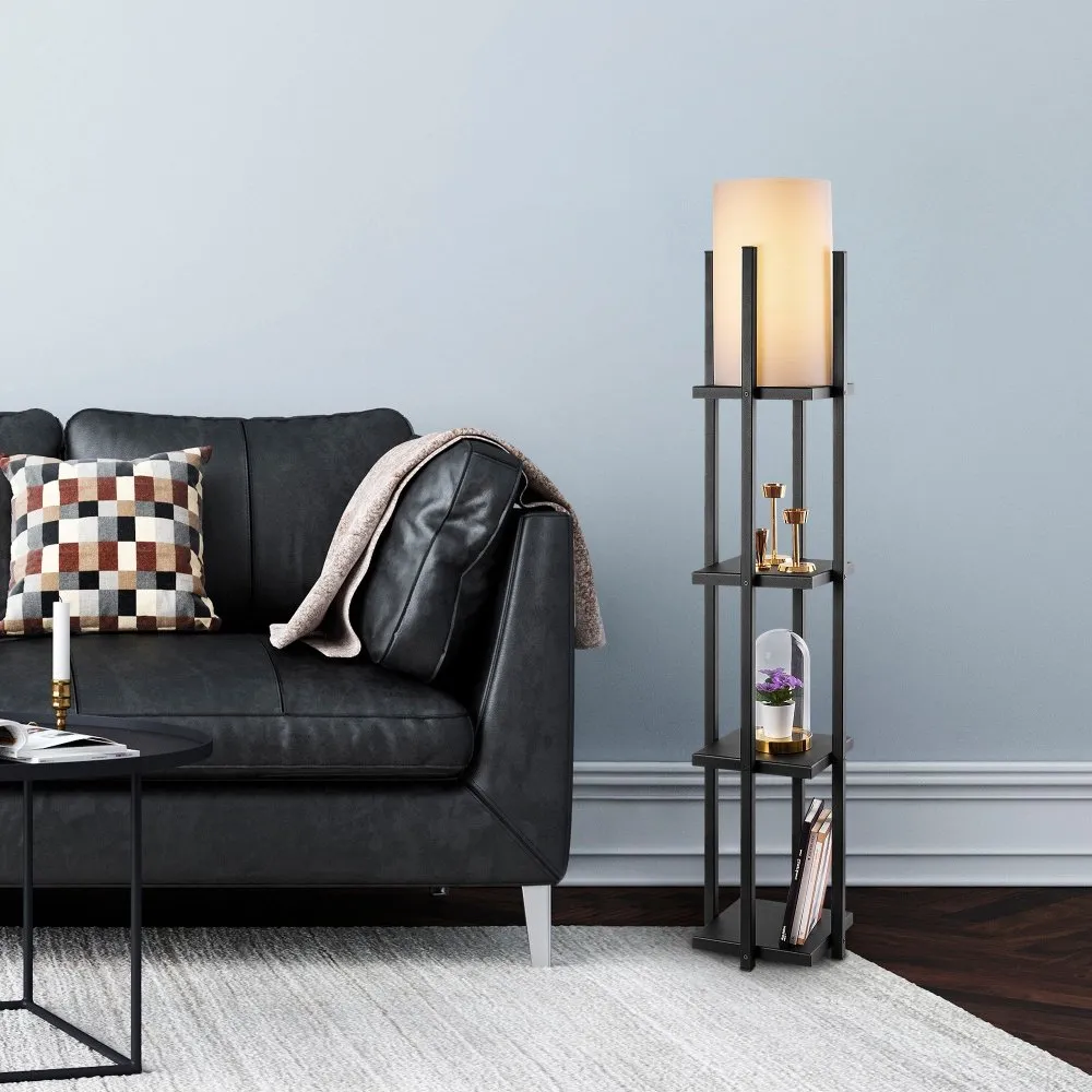 Podna lampa 7111 Black US
