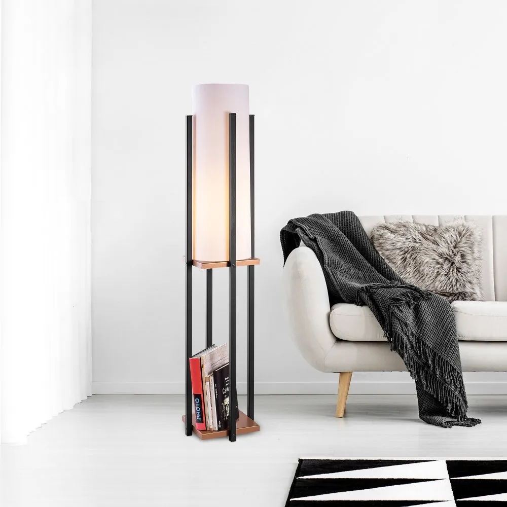 Podna lampa 7127 Black Copper