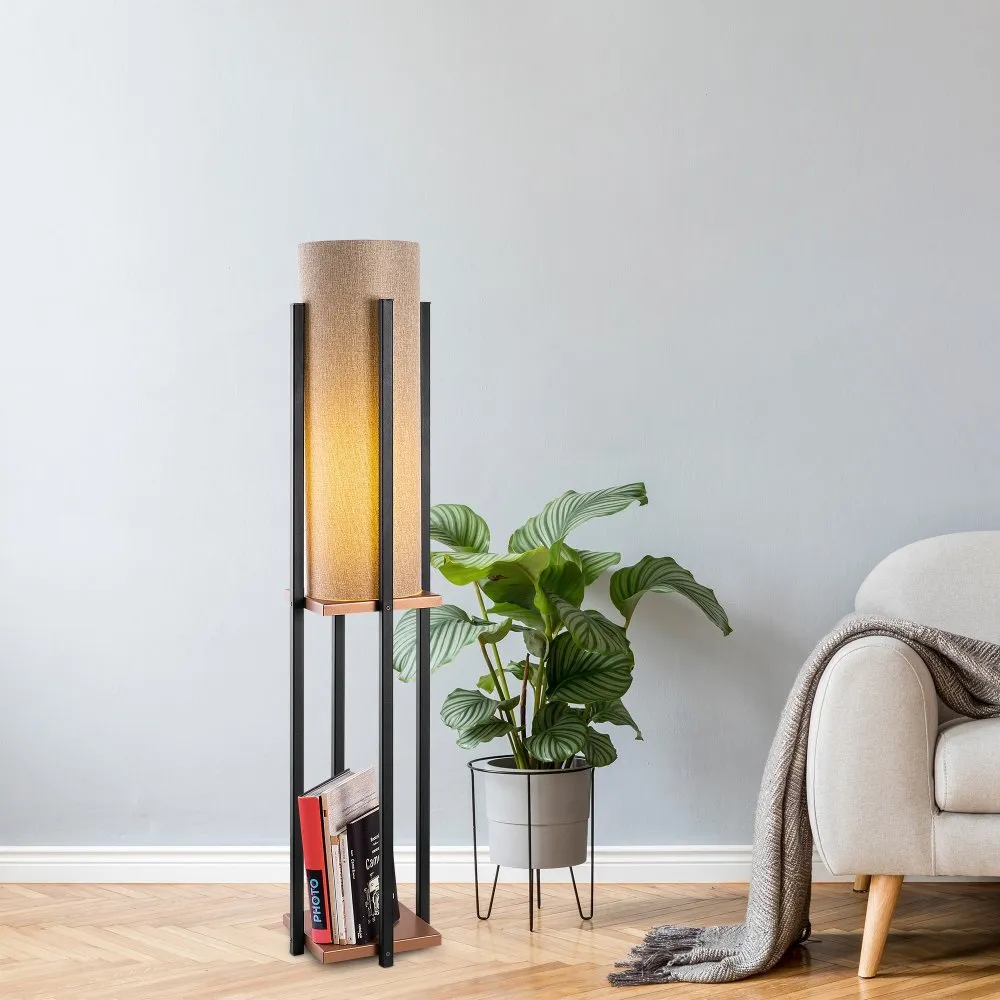 Podna lampa 7128 Black Copper