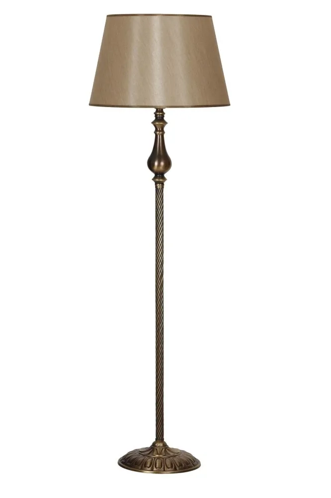Podna lampa Antony Burgulu Mataro Brown Mink