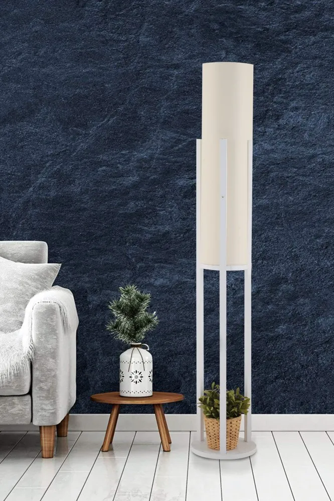 Podna lampa Circle Dor White