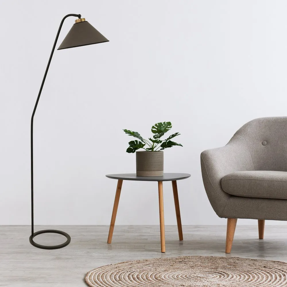 Podna lampa Delta Siyah Lambader 534LUN4191