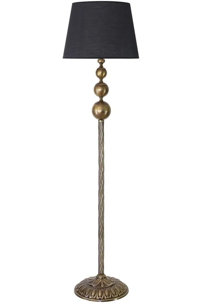 Podna lampa Eskitme 3 Black Gold