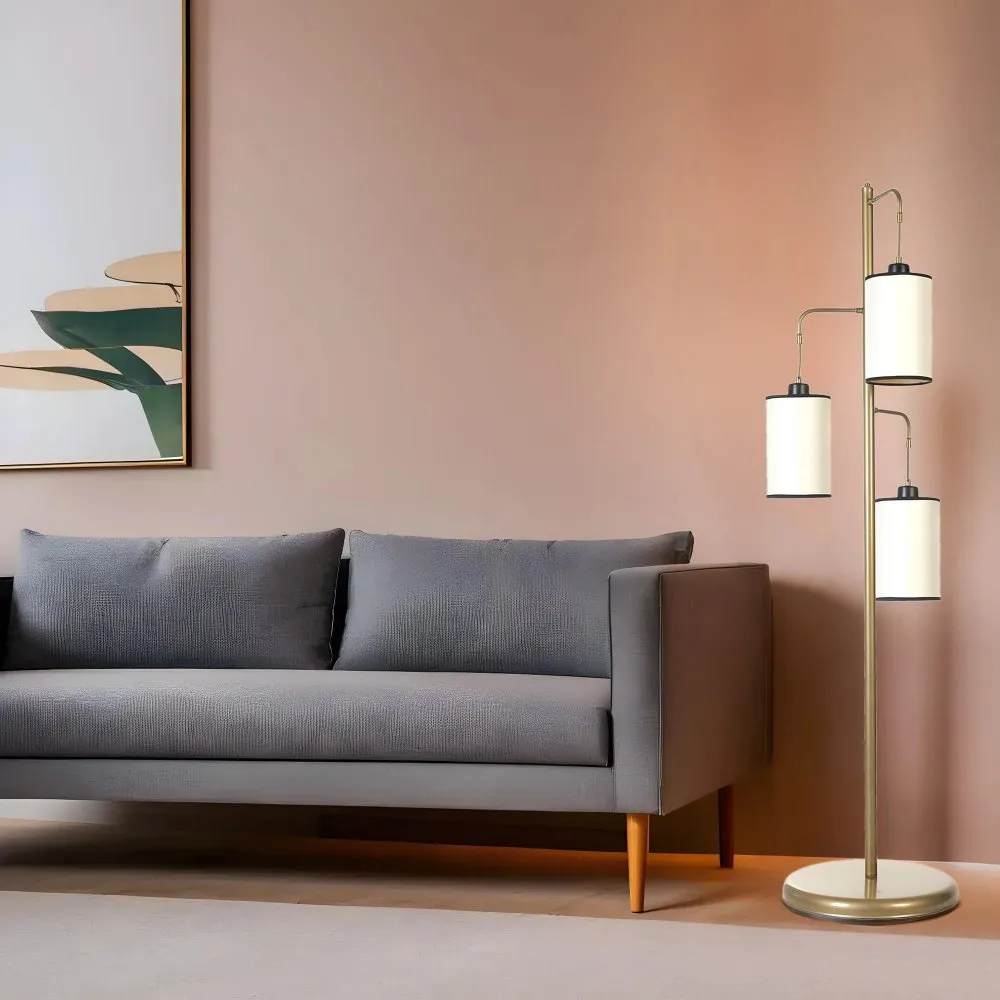 Podna lampa Jozef 3 534LUN4523