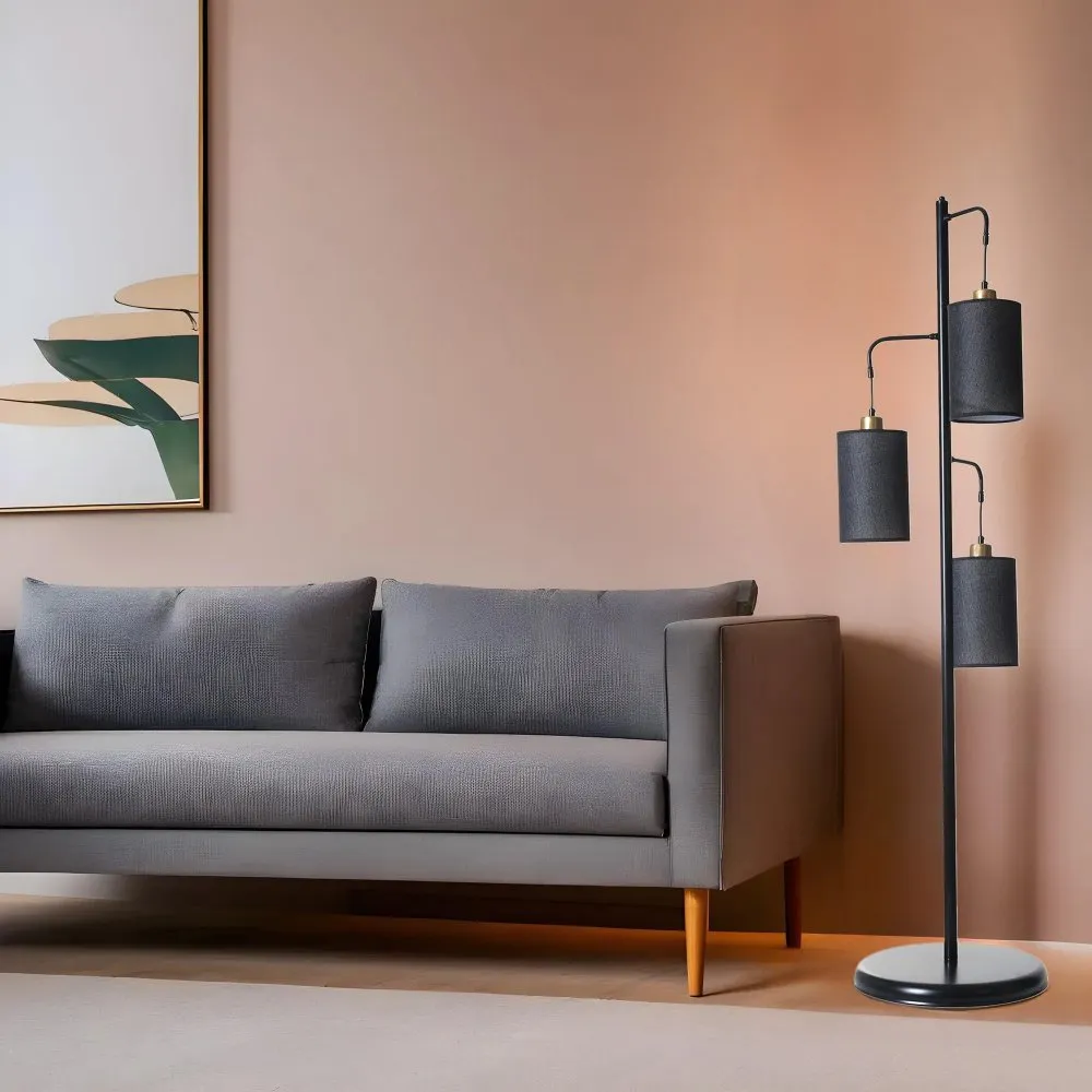 Podna lampa Jozef 3 534LUN4560