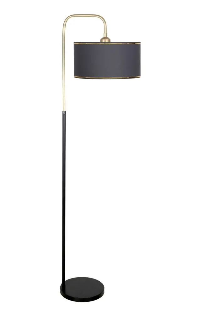 Podna lampa Potenza Anthracite Gold