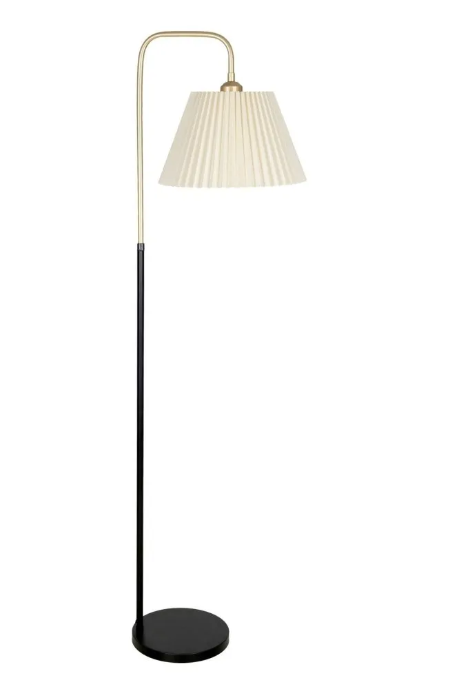 Podna lampa Potenza Cream Black