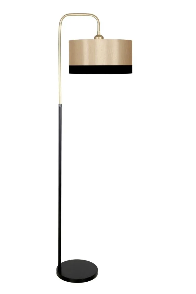 Podna lampa Potenza Mataro Gold Black