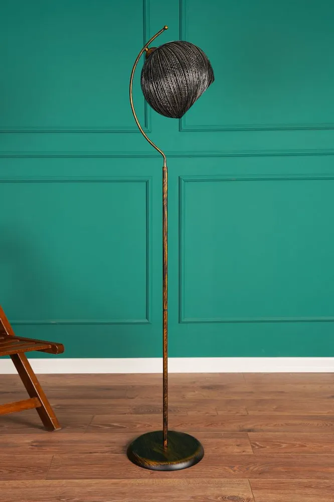 Podna lampa Povimento Gilding Black