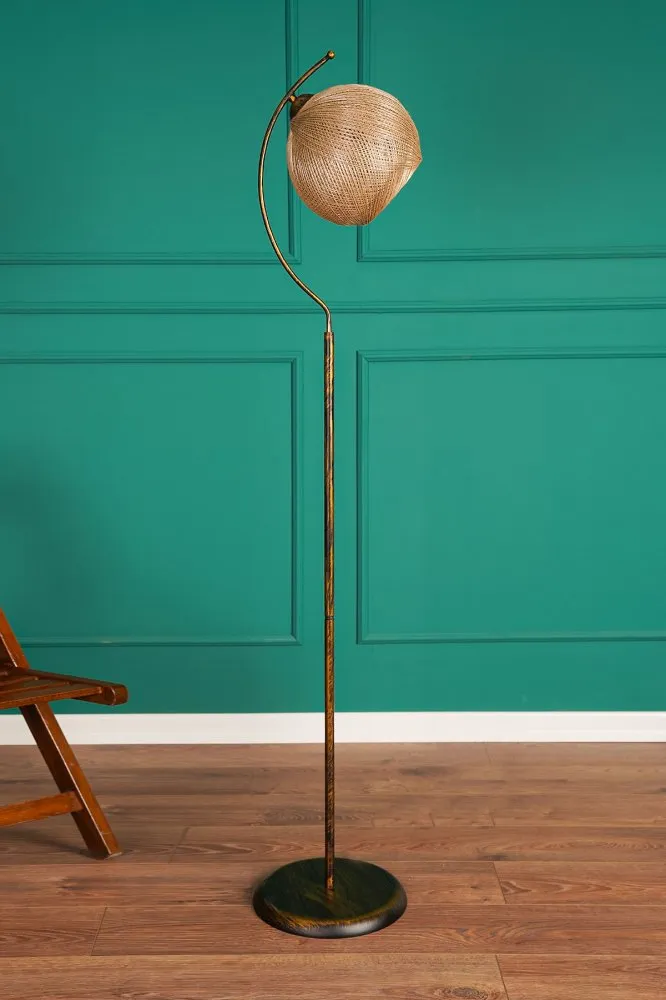 Podna lampa Povimento Gold