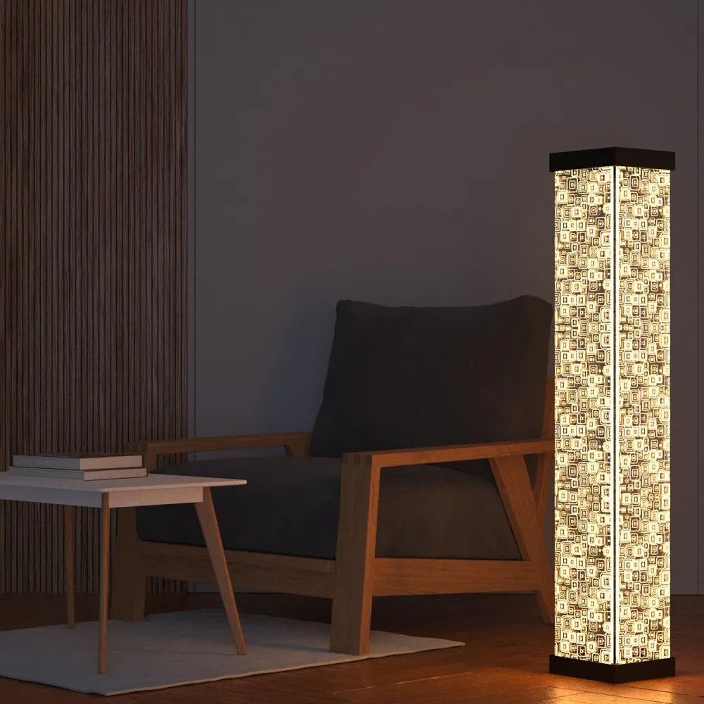 Podna lampa TLT Panel Floorlamp With Retro Pattern