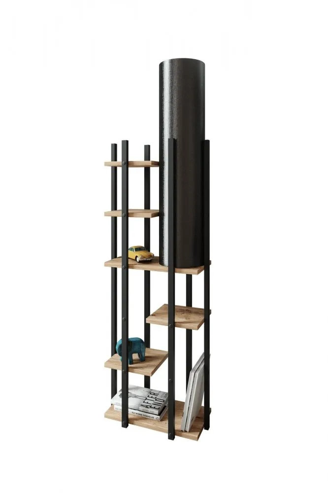 Podna lampa Vogue Black Natural