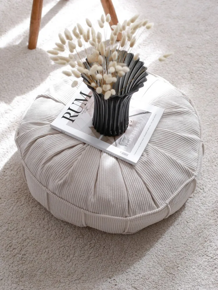 Podni jastuk Vintage Fitilli White