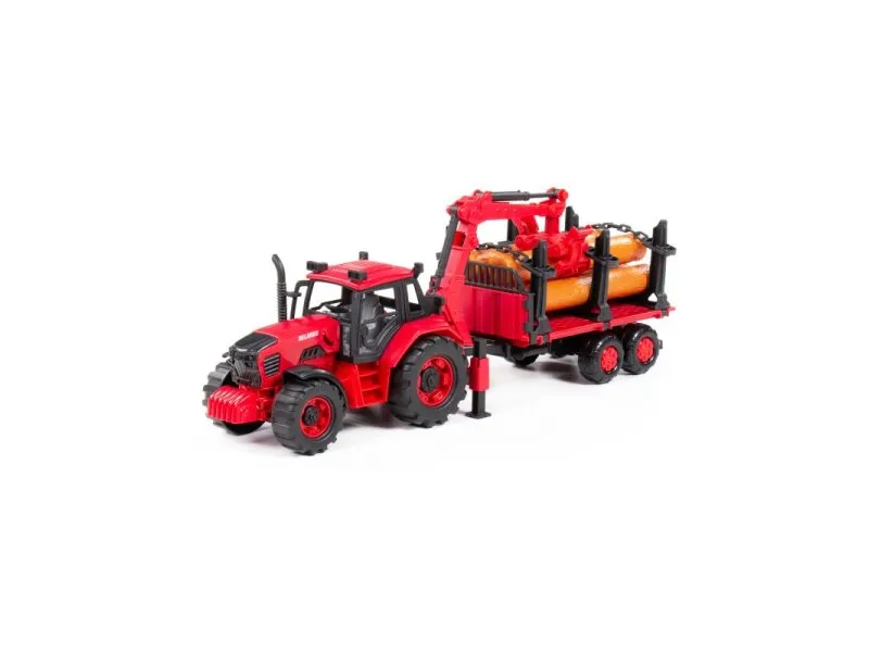 Traktor za drva sa mehaničkom rukom za decu Belarus