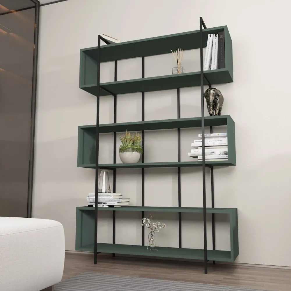 Polica za knjige Bruti Green Black