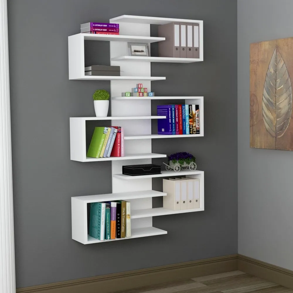 Polica za knjige Lotus White
