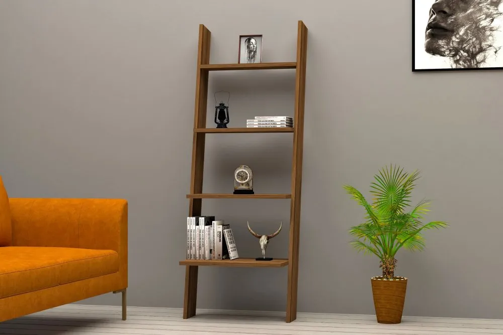 Polica za knjige Solid Walnut