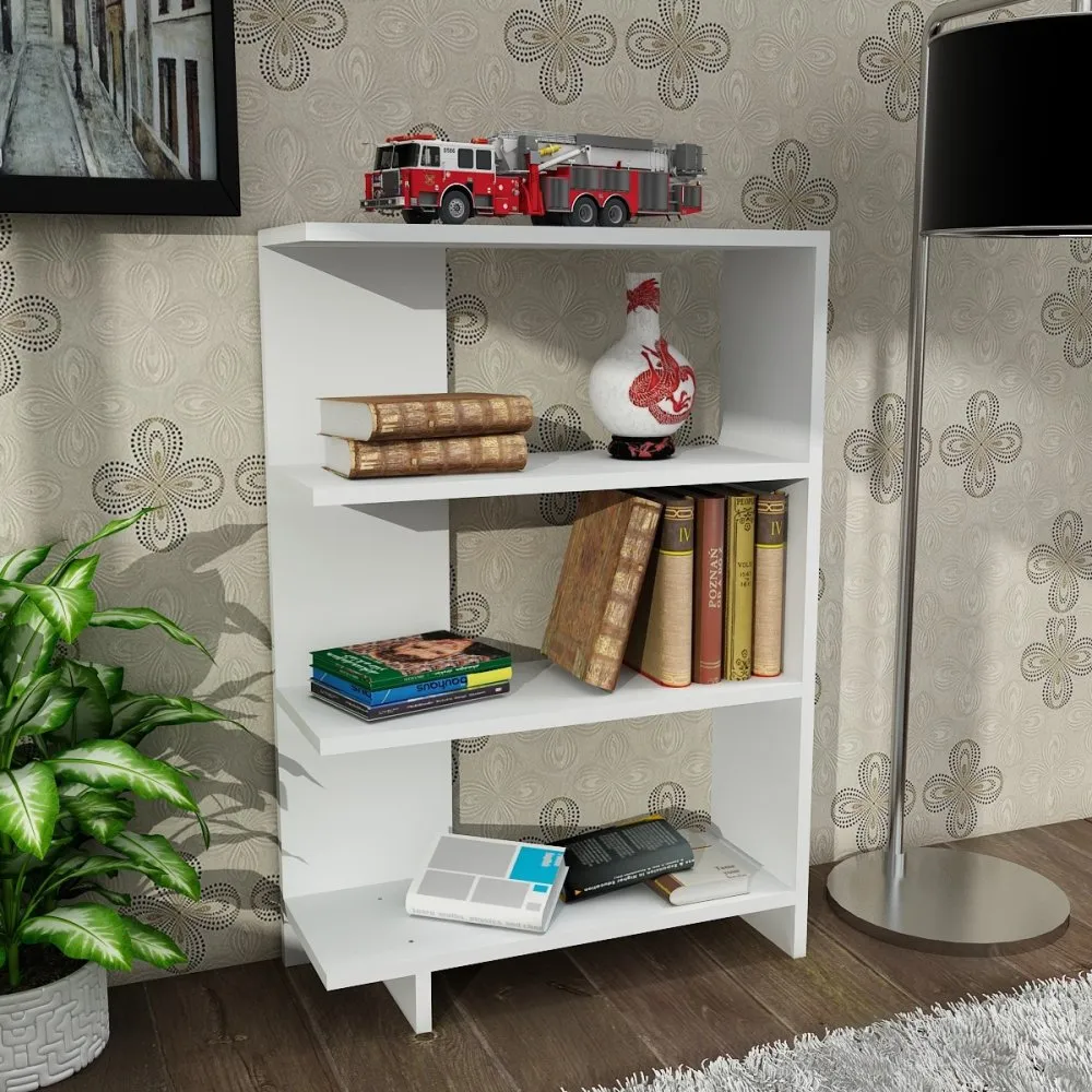 Polica za knjige Trilion White