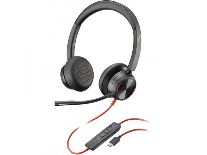 Blackwire 8225 USB-C Stereo180-step flex mik.ANC,MSTeam BW8225-M USB-C