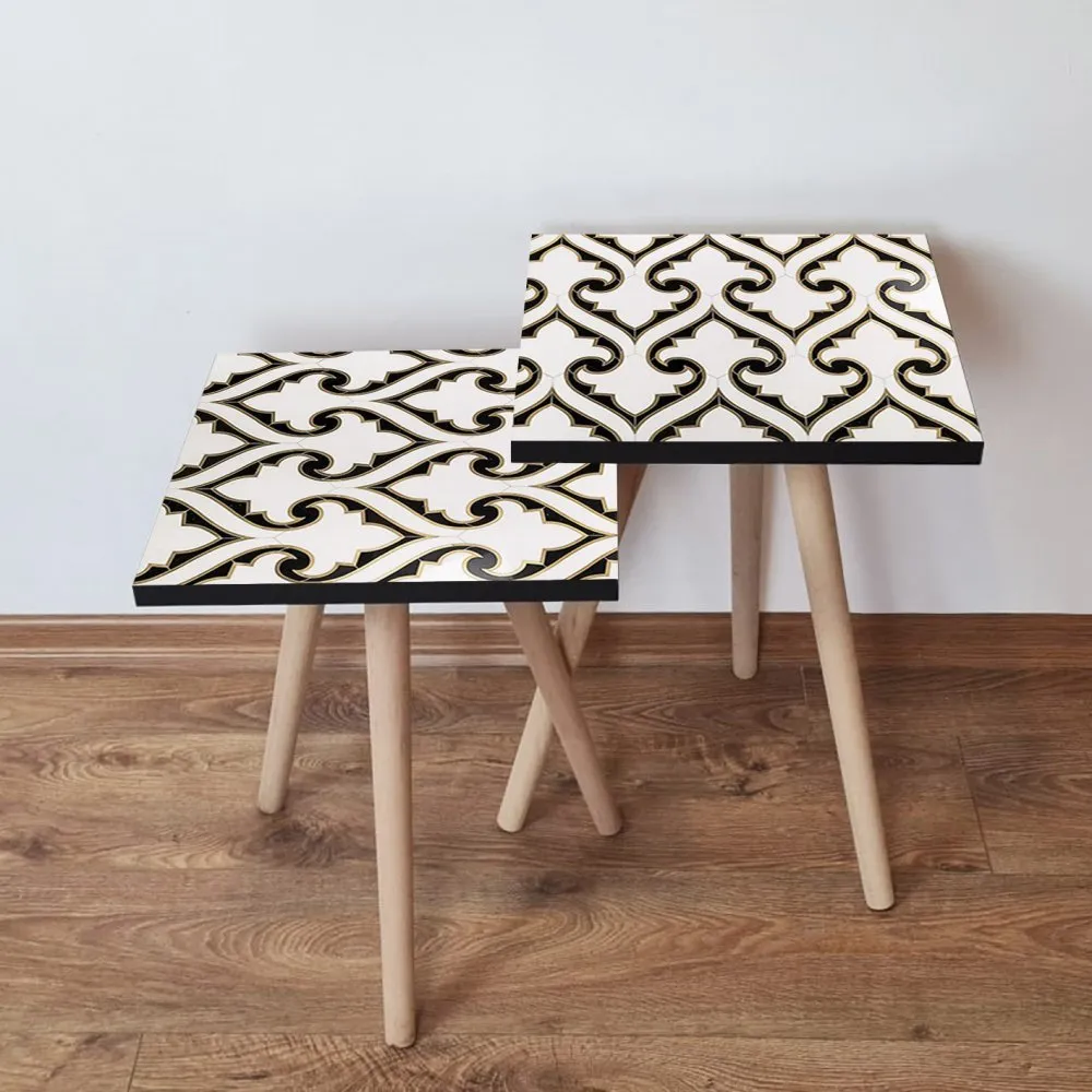 Pomoćni stočić 2SHP131 White (2 dela)