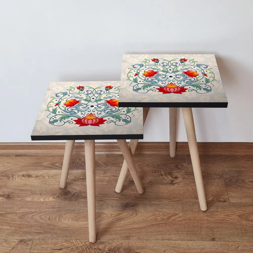 Pomoćni stočić 2SHP144 Multicolor