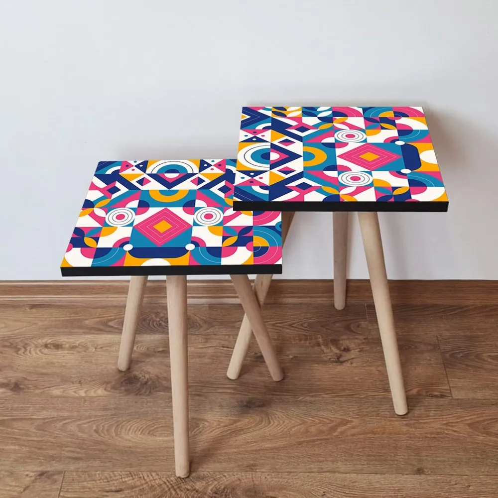 Pomoćni stočić 2SHP215 Multicolor