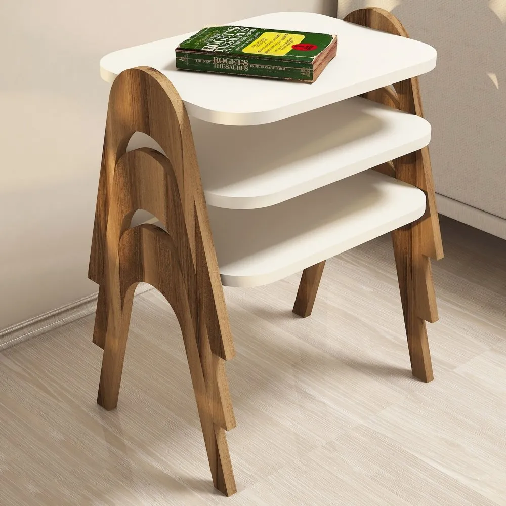 Pomoćni stočić Paris Walnut Cream