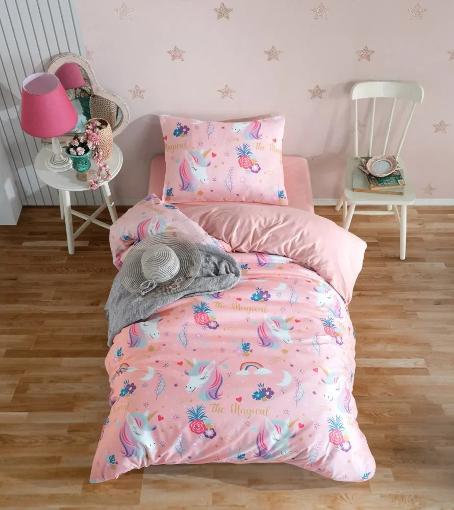 Posteljina (140 x 200) Magical Pink