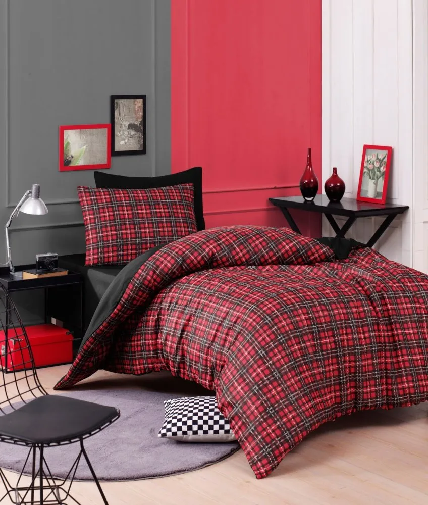 Posteljina (155 x 200) Iskoc Red