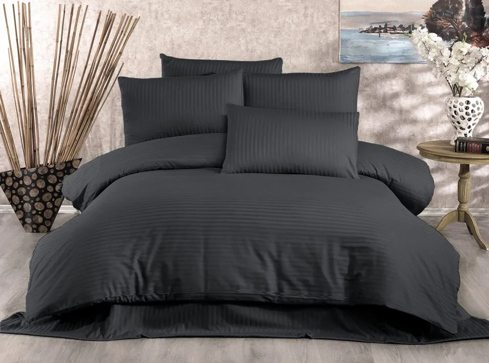 Posteljina (240x220) Lilyum Anthracite
