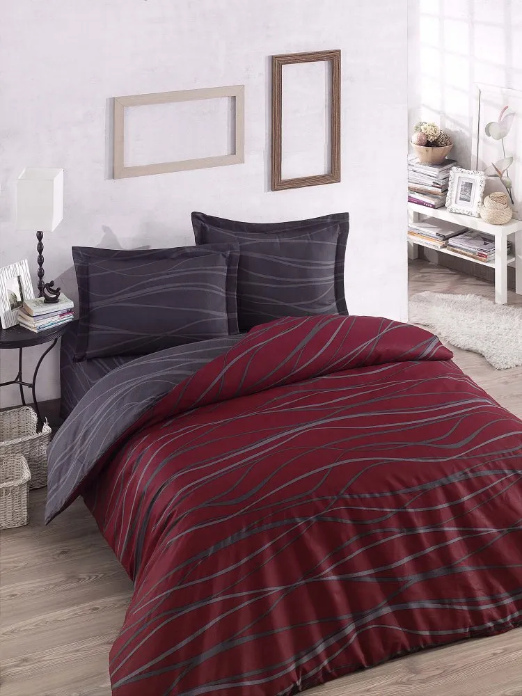 Posteljina (260x220) Verda Claret Red