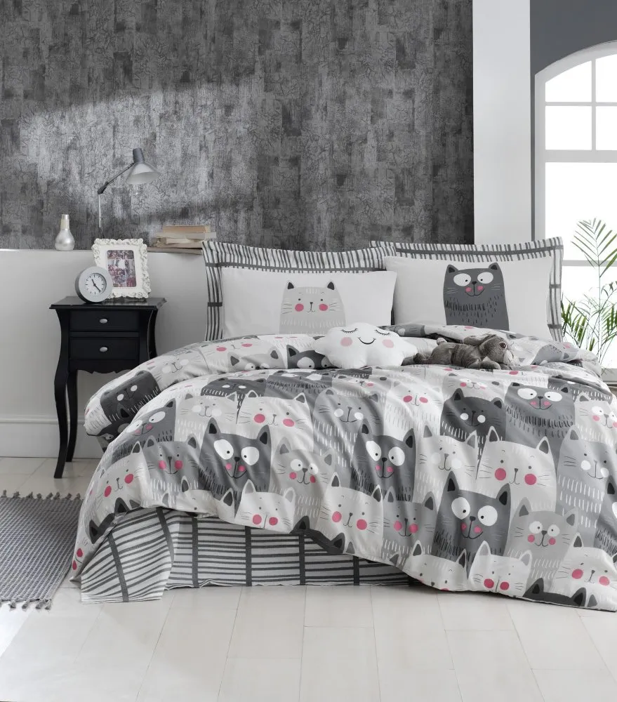 Posteljina Duvarda Kediler Grey
