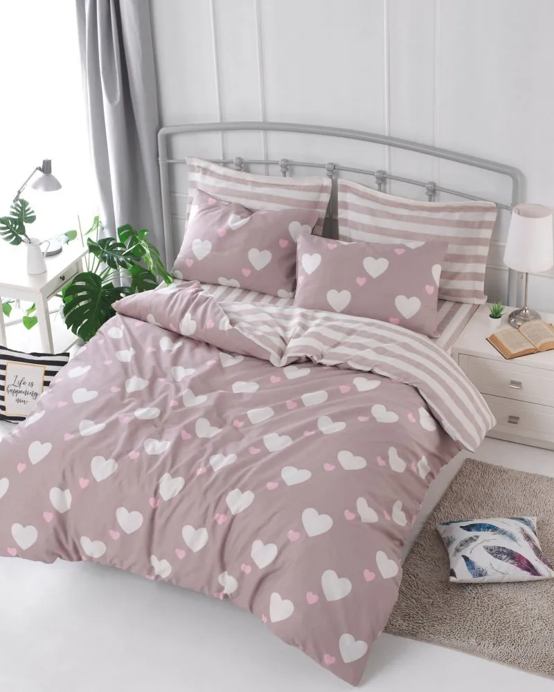 Posteljina Herz Dusty Rose