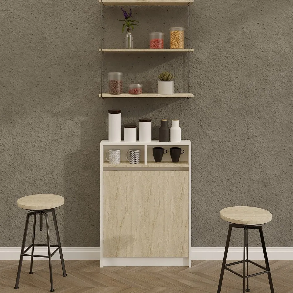 Preklopni sto Bracked Travertine