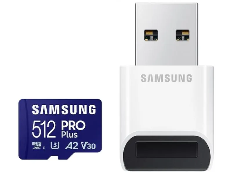 PRO PLUS Micro SDXC 512GB U3 + Card Reader (MB-MD512SB/WW)