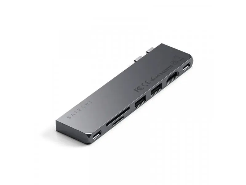 Pro Slim Space Grey Multiport Hub