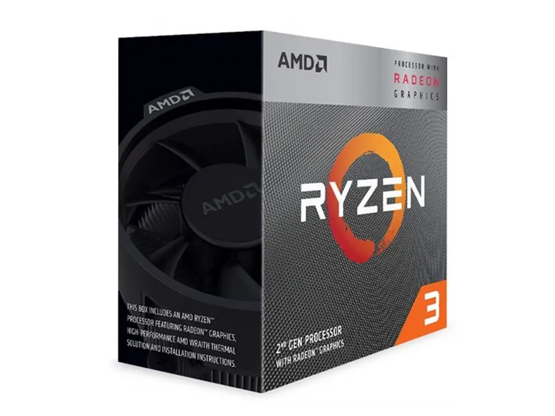 Ryzen 3 3200G 3.6GHz-4.0GHz box