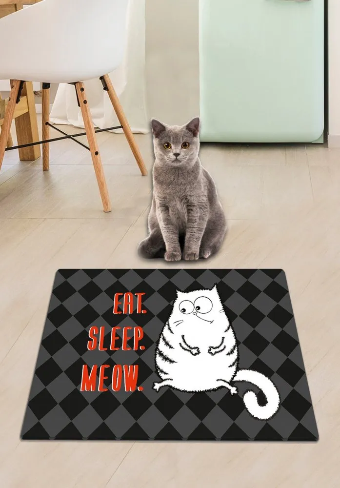 Prostirka za mačke Eat Sleep Meow
