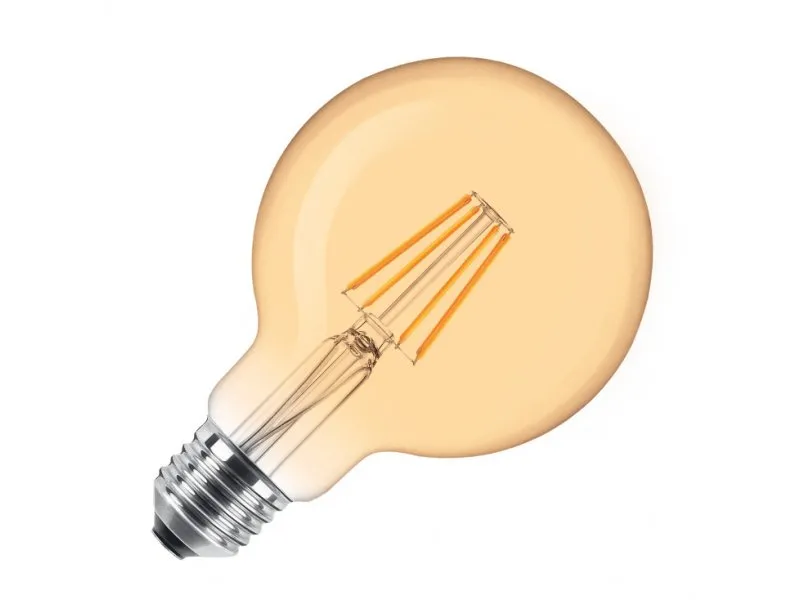 LED filament sijalica dimabilna toplo bela LS-G80FDA-WW-E27/6