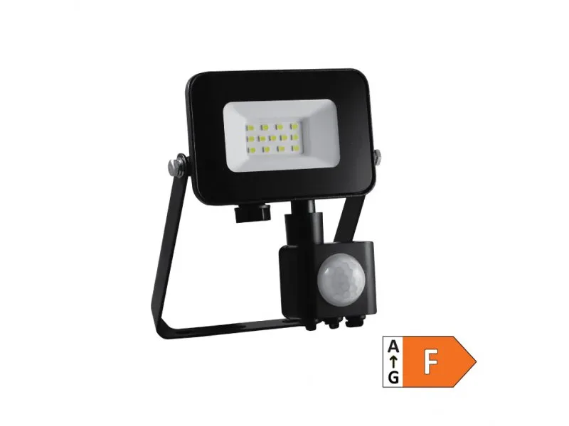 LED reflektor sa PIR senzorom 10W LRF024SW-10W/BK
