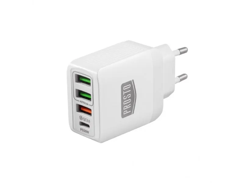 Univerzalni brzi punjač 1xQC+2xUSB+1xPD TYPE-C USBP388