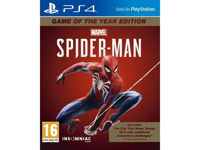PS4 Marvel's Spider-Man - Game of the year