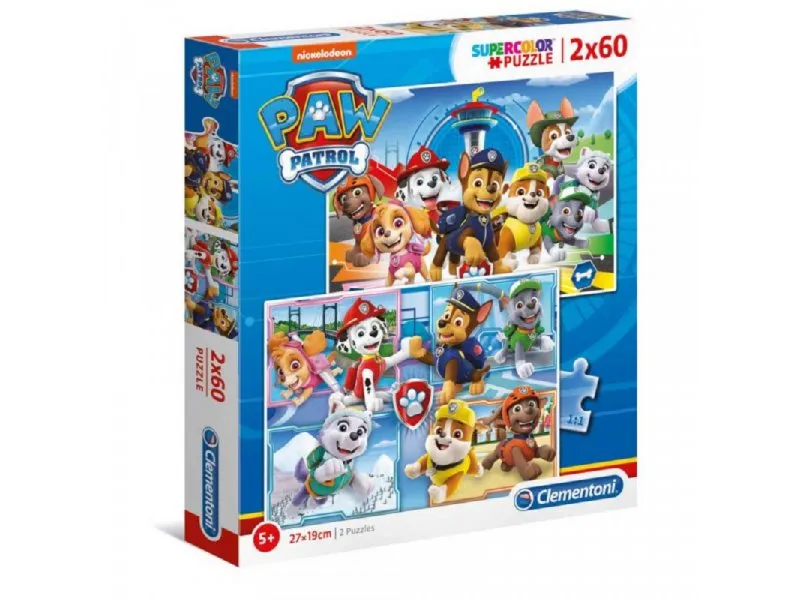 PUZZLE 2X60 PAW PATROL