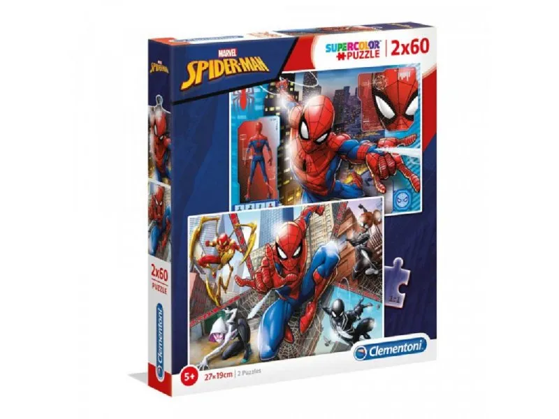 PUZZLE 2X60 SPIDER-MAN