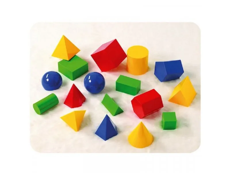 PVC Geometrijska tela 17 el.